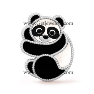 Van Cleef Arpels Lucky Animals Panda Clip