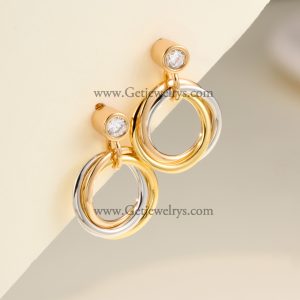 Cartier Trinity Earrings with Diamonds