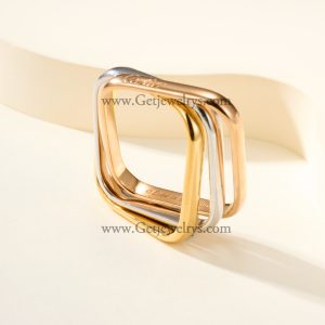 Cartier Trinity Ring Cushion-Shaped Classic Model